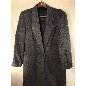 Hunting Horn J Riggings USA Mens Vintage Wool Trench Coat Size Large